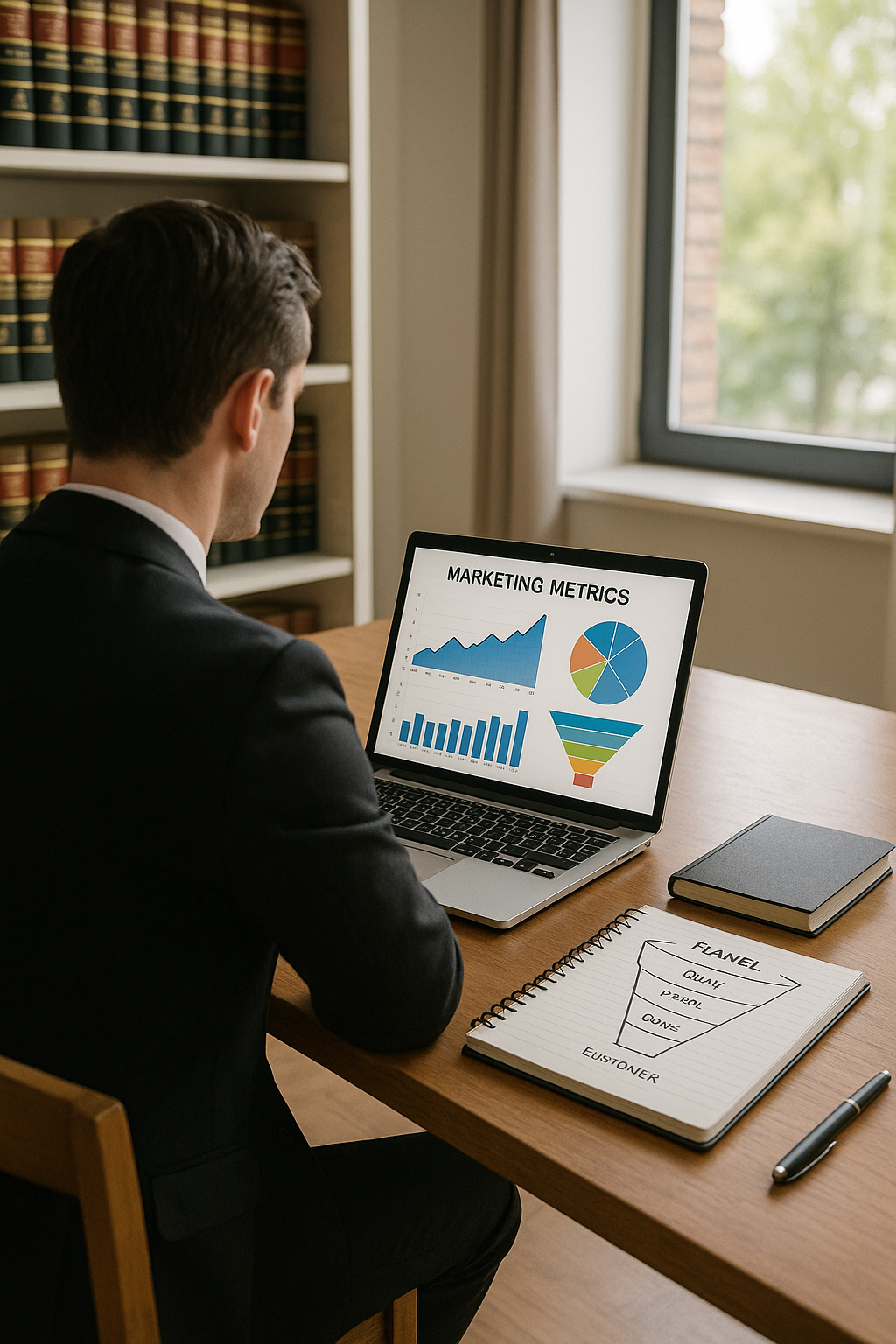 Funil de marketing jurídico: métricas que convertem